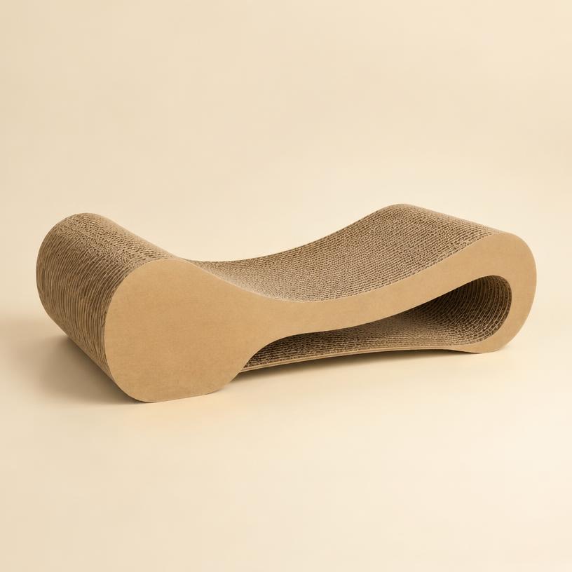 Curve Cardboard Scratcher